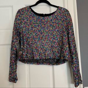 Nasty Gal Minkpink sequin top